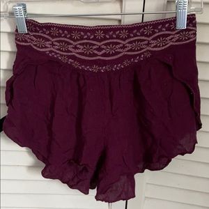 Urban outfitters purple shorts